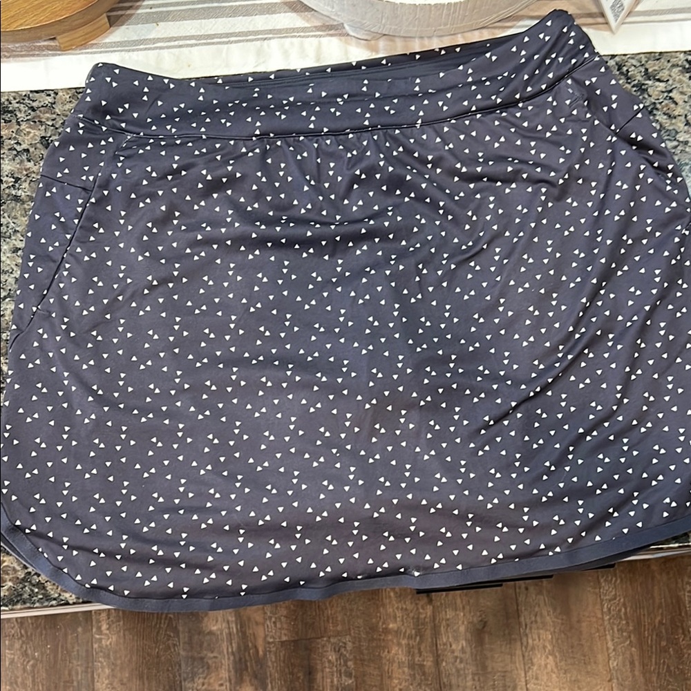 Women's Nike Grey Skort with White Pattern